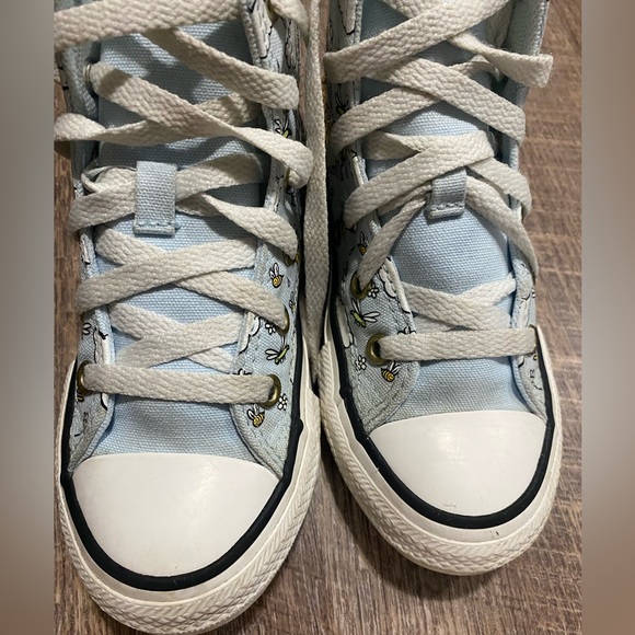 VGUC Converse Chuck Taylor All Star camp rainbow blue sneakers size 12 - Picture 5 of 8